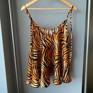 New ASOS tiger  top